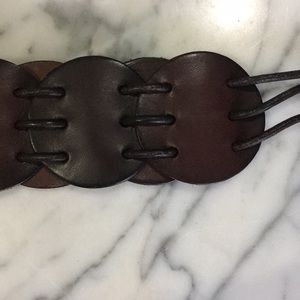 Vintage leather belt
